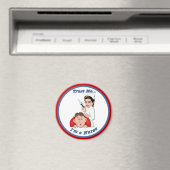 Aimant Faites-moi confiance - Je suis infirmière (In Situ (Lave-vaisselle))