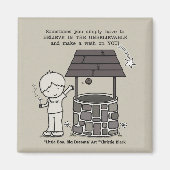 Aimant Faites un voeu sur vous ! (Devant)