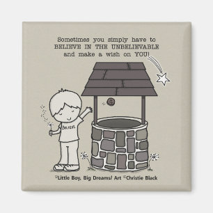 Aimant Faites un voeu sur vous !