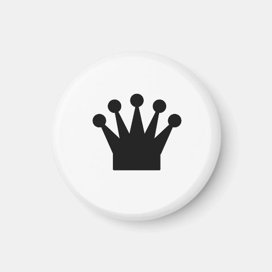 Aimant Faites vos propres pièces d'échecs magnétiques - B (Devant)
