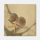 Aimant " Faites Votre Propre Aimant- Coques De Plage (Devant)