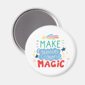 Aimant Faites votre propre magie (Recto/Verso)