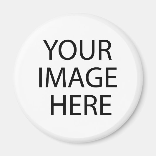 Aimant Faites votre propre personnalisation personnalisée (Devant)