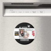 Aimant Faites votre propre VIP Pass 8 façons de personnal (In Situ (Lave-vaisselle))