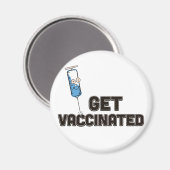 Aimant Faites-vous vacciner (Recto/Verso)