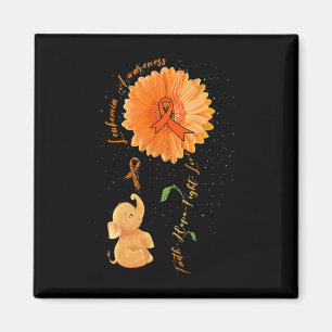 Aimant Faith Hope combattre l'amour Eléphant Leucémie de