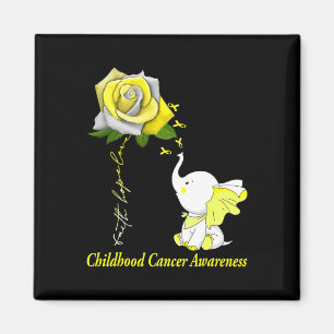 Aimant Faith Hope Love Chilhood Cancer Awareness