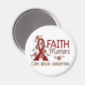 Aimant Faith Matters 3 Aneurysme cérébral (Recto/Verso)