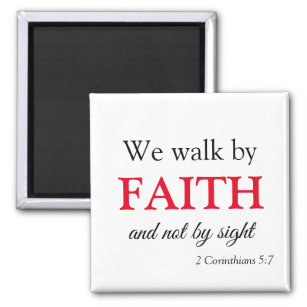 Aimant Faith Walk Bold et tendance