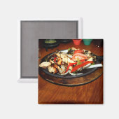 Aimant Fajitas de poulet (Recto/Verso)