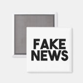 Aimant Fake News Post Truth à la mode (Recto/Verso)