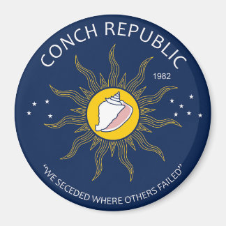 Aimant FAKES Authentic Conch Republic