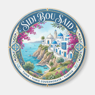 Aimant Falaise de Sidi Bou Said Tunisie