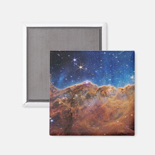 Aimant Falaises cosmiques Carina Nebula James Webb Telesc (Recto/Verso)
