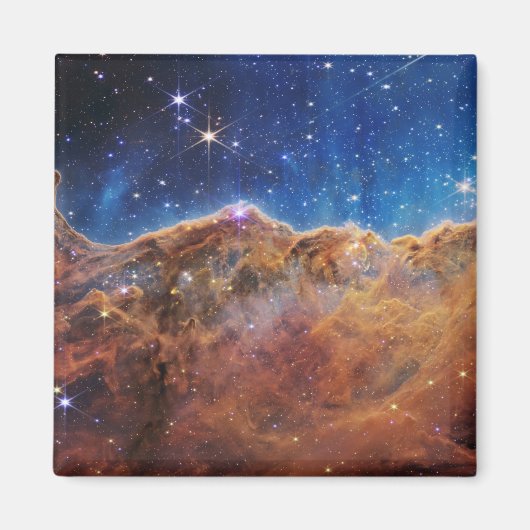 Aimant Falaises cosmiques Carina Nebula James Webb Telesc (Devant)