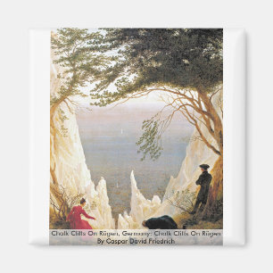 Aimant Falaises de craie sur Rügen, Allemagne