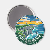 Aimant Falaises de Moher Irlande (Recto/Verso)