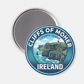 Aimant Falaises de Moher Irlande (Recto/Verso)