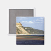 Aimant Falaises Le Long De La Côte Jurassique (Recto/Verso)