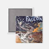 Aimant Falcon Bicycle - en détresse (Recto/Verso)