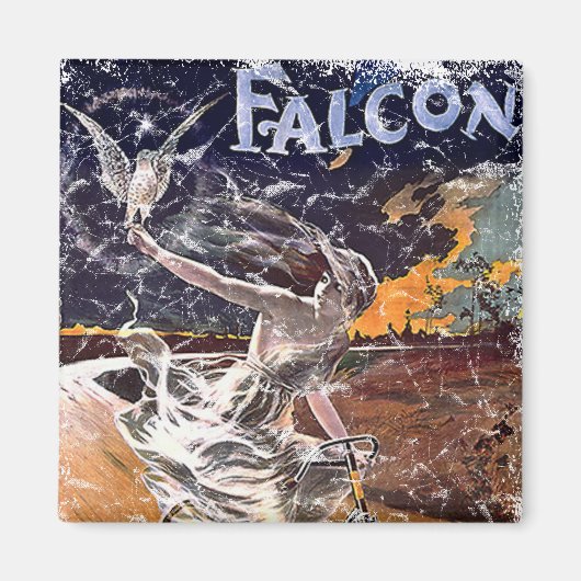 Aimant Falcon Bicycle - en détresse (Devant)