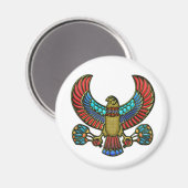 Aimant Falcon égyptien (Recto/Verso)