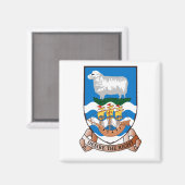 Aimant Falkland Islands (Malvinas) FK (Recto/Verso)