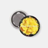 Aimant Falln Sunshine Floral (Recto/Verso)