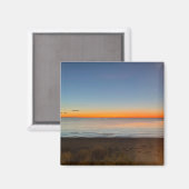 Aimant Falmouth Massachusetts Cape Cod Coucher de soleil (Recto/Verso)
