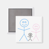 Aimant Famille (Recto/Verso)
