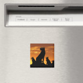 Aimant Famille Cheetah (In Situ (Lave-vaisselle))