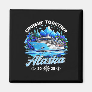 Aimant Famille Croisière Vacation 2025 Croisière Ensemble