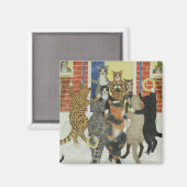 Aimant Famille de Christmas (Recto/Verso)