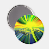 Aimant Famille de dauphins sous le soleil (Recto/Verso)