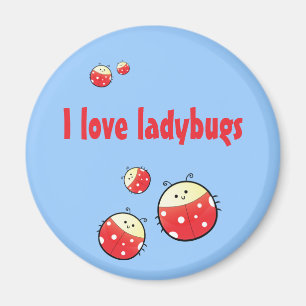 Aimant Famille de Ladybird