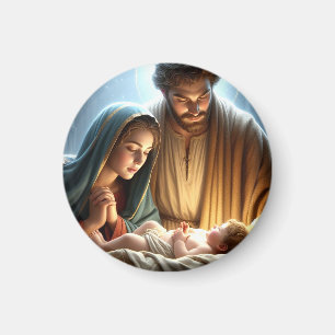 Aimant Famille de Noël