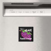 Aimant Famille de raisins (In Situ (Lave-vaisselle))