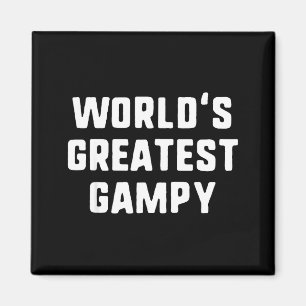 Aimant Famille drôle gampy la plus grande du monde