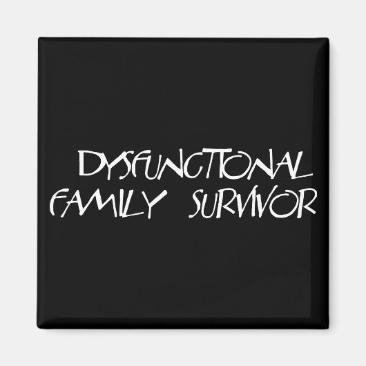 Aimant Famille dysfonctionnelle (Devant)