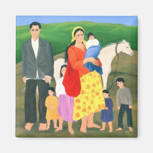 Aimant Famille Gipsy 1986 (Devant)