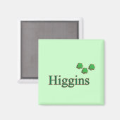 Aimant Famille Higgins (Recto/Verso)