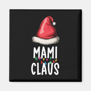 Aimant Famille Mami Claus Noël Pyjama de Santa assortis