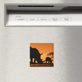 Aimant famille rhino (In Situ (Lave-vaisselle))