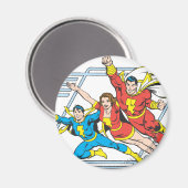 Aimant Famille SHAZAM (Recto/Verso)