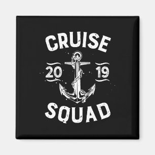 Aimant Family Cruise Squad 2019 T Shirt Vacation Vintage