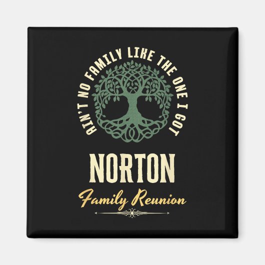 Aimant Family Reunion 2025 Matching Design - Norton  (Devant)