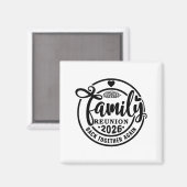 Aimant Family Reunion Back Together Again Funny Family Re (Recto/Verso)