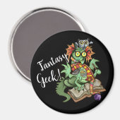 Aimant Fan Dragon "Geek Imaginaire !" (Recto/Verso)