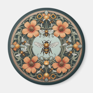 Aimant Fancy Floral Bee-utiful Abeille