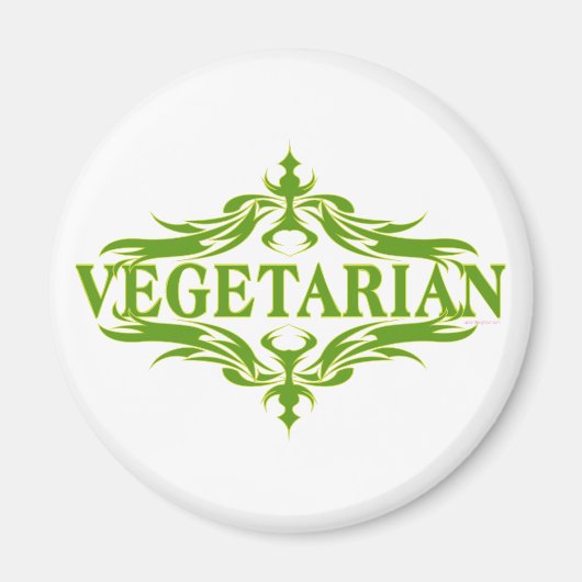 Aimant Fancy In Green - Végétarien (Devant)